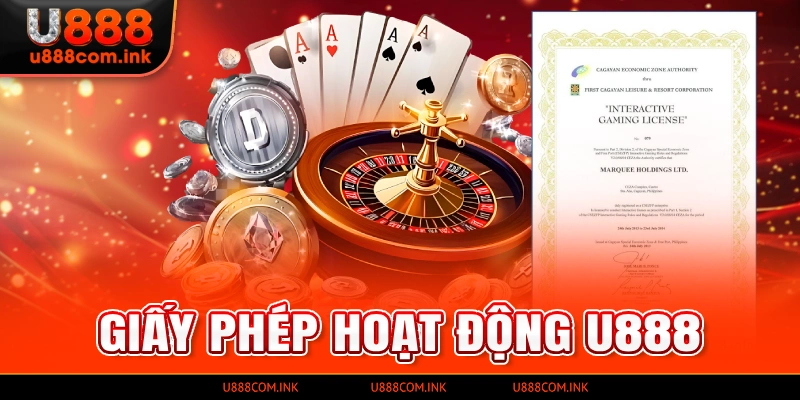 Các giấy phép là minh chứng cho sự tin cậy của nhà cái